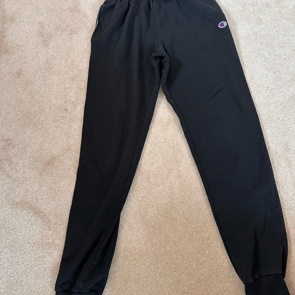 Black Champion Joggers Size S‎